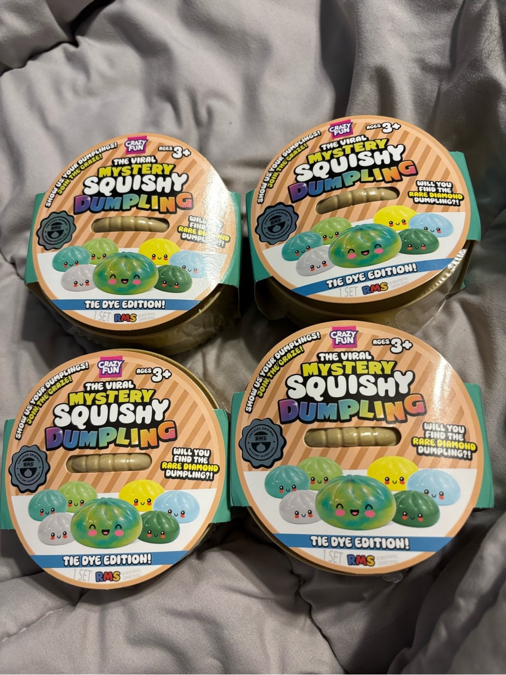 Mystery Squishy Dumpling Tie Dye - Green ()